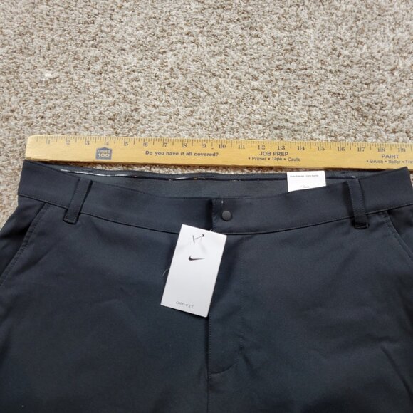 Nike Dri Fit Victory Golf Pants Mens 38x30 Tag 38x32 Black Polyester Tags Read* - Picture 2 of 7